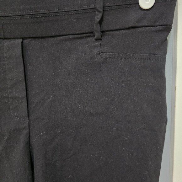 Rafaella Classic Black Slacks 16W – Stretch Waist Career Pants Plus Size - Picture 6 of 8